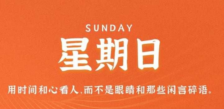 8月28日,星期日,在这里每天60秒读懂世界!