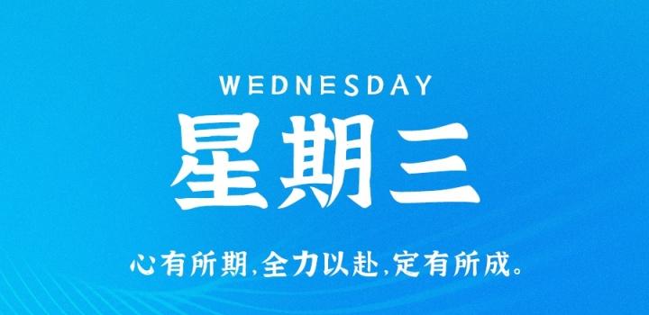 11月23日,星期三,在这里每天60秒读懂世界!